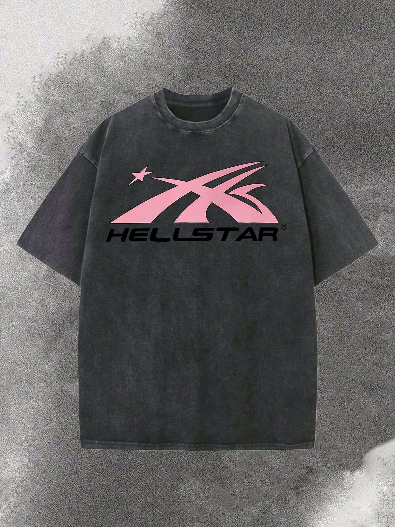 Distressed Washed Black Oversi - Tee Graphic Print incelemesi ve fiyatı