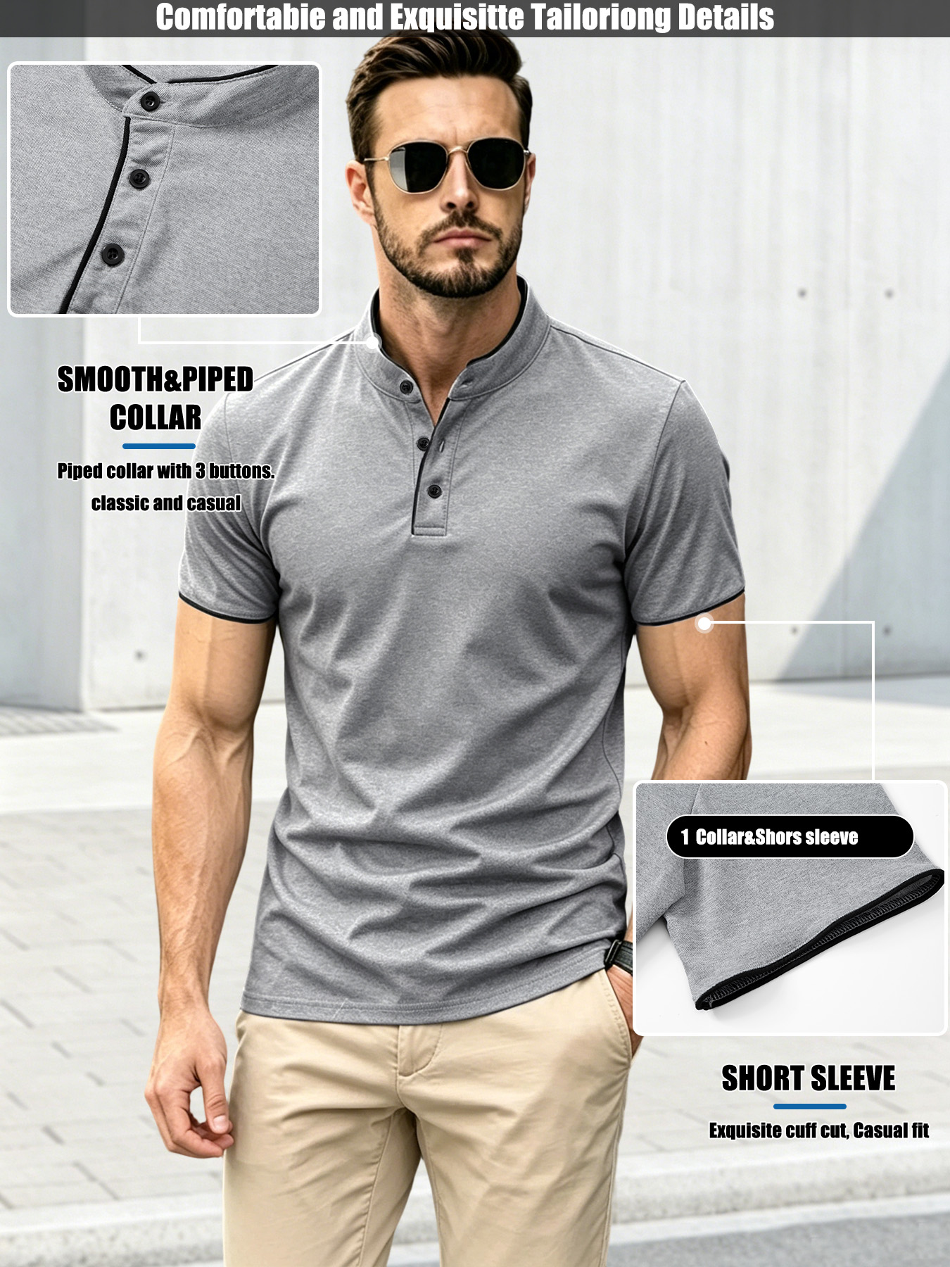 Mens 180g Honeycomb Pique Polo - Polo Shirt Pique incelemesi ve fiyatı