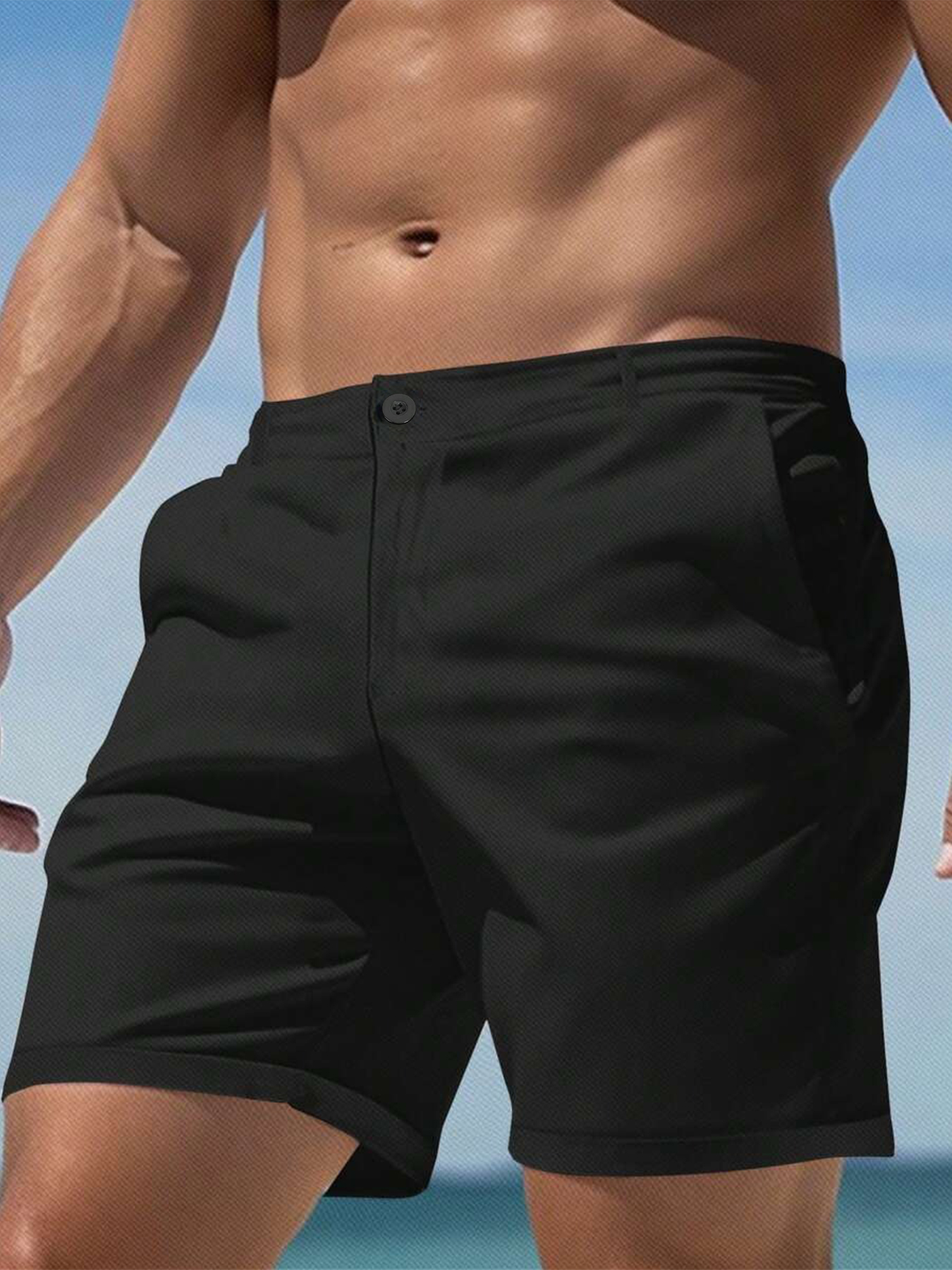 Men's Slim Fit Chino Shorts Su - Shorts Chino Slim incelemesi ve fiyatı
