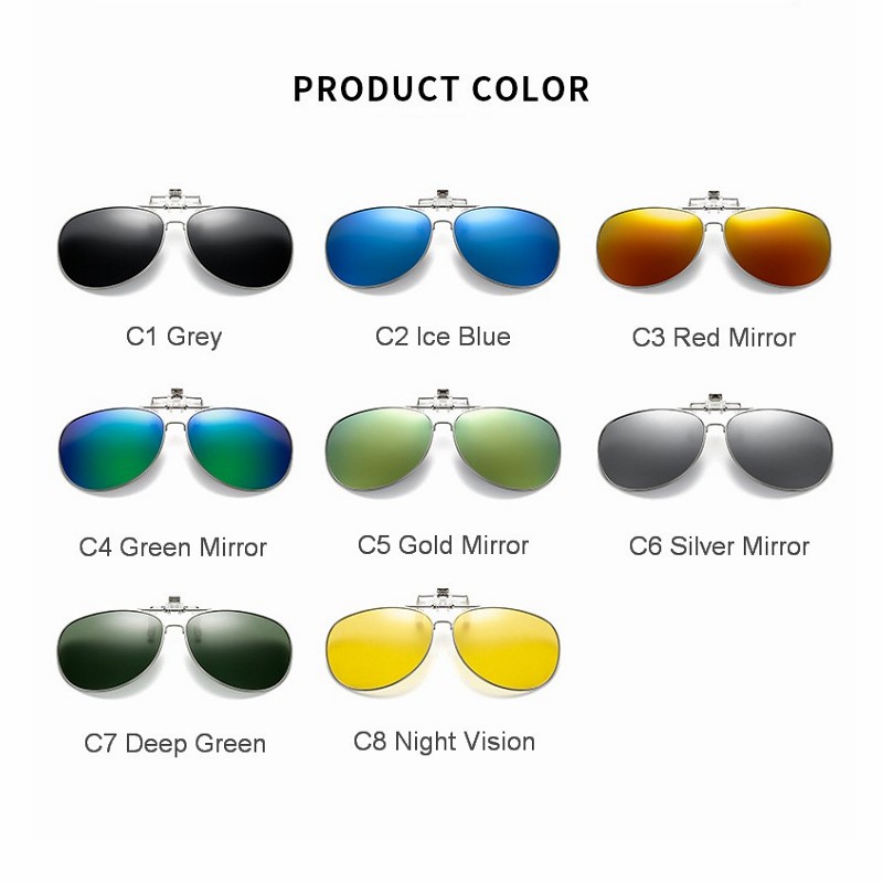 Polarized Sunglasses Lens clip - Sunglasses Aviator Polarized incelemesi ve fiyatı