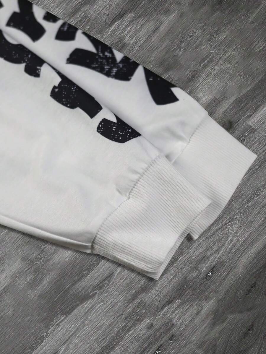 Men's Graphic Print Long Sleev - Tee Graphic Print incelemesi ve fiyatı