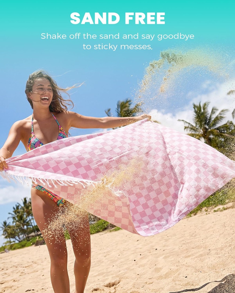 Travel Vacation Essentials Tur - Beach Towel Large incelemesi ve fiyatı