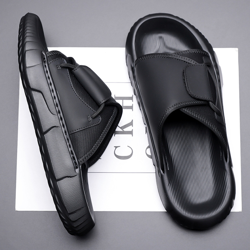 2026 Summer New Slippers for M - Flip Flop Leather Men incelemesi ve fiyatı