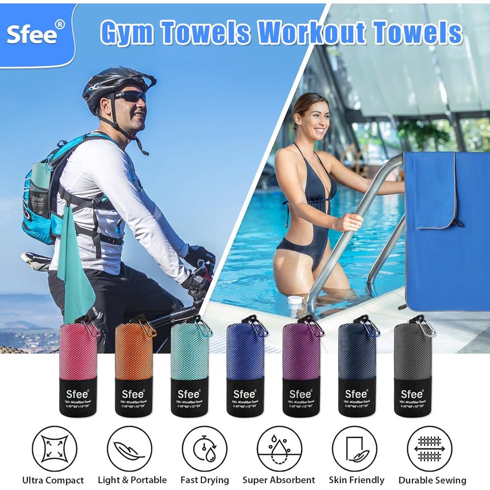 Compact Large Absorbent Travel - Beach Towel Large incelemesi ve fiyatı