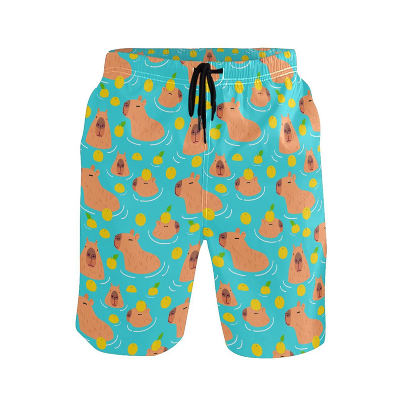 Cartoon Animal 3d Print Capyba - Trunks Board Surf incelemesi ve fiyatı