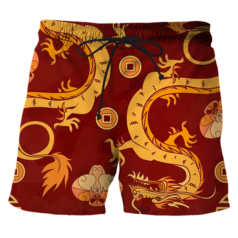 Chinese Dragon 3d Print Swim T - Trunks Board Surf incelemesi ve fiyatı