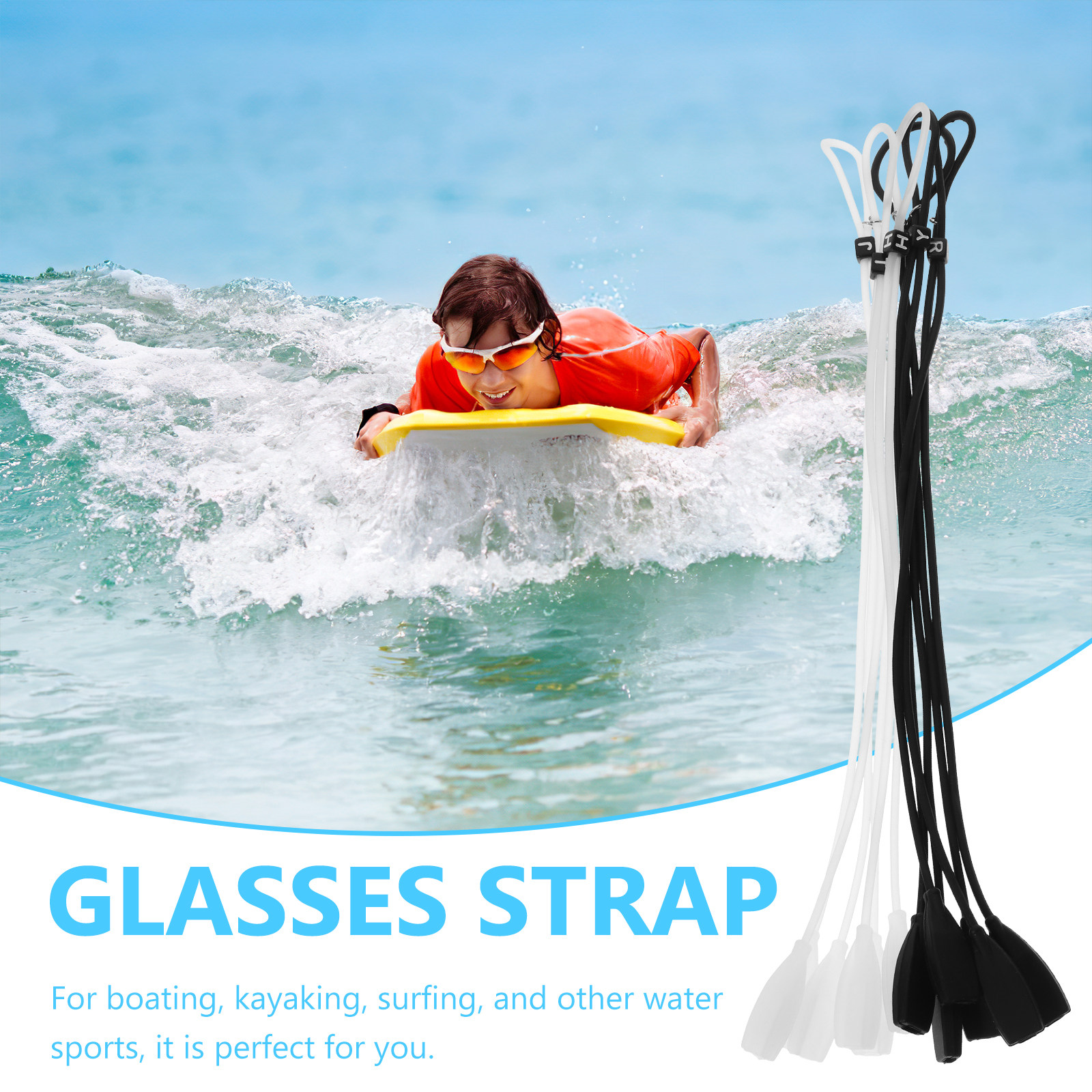 6Pcs Comfortable Glasses Retai - Sunglass Retainer Cord incelemesi ve fiyatı