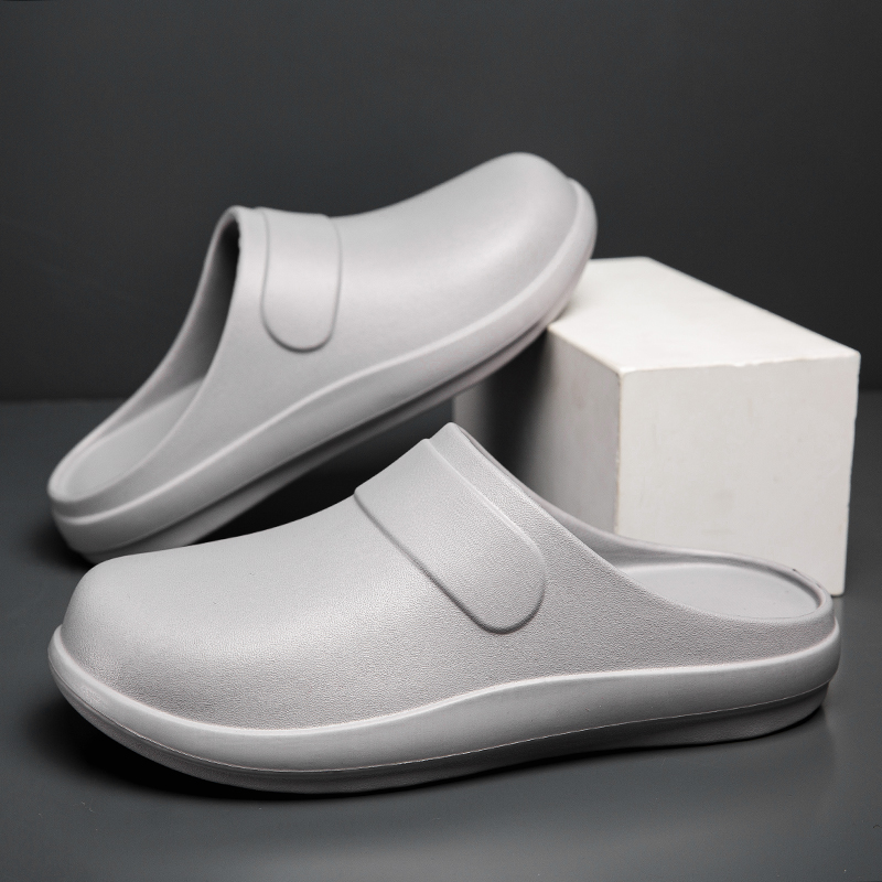 YUYIN Men Women EVA Chef Shoes - Flip Flop Leather Men incelemesi ve fiyatı